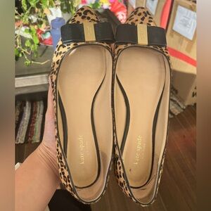 Kate spade cheetah print ballet flats